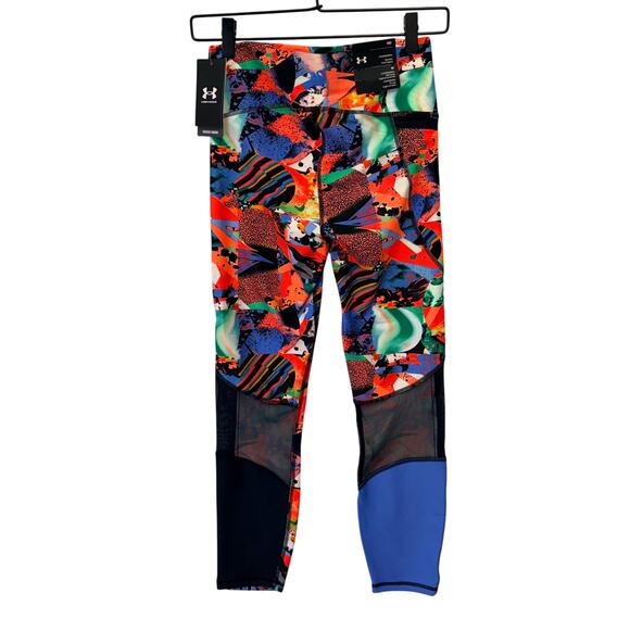 Under armour women’s high-rise ankle length leggings, multicolor size medium - Picture 2 of 4